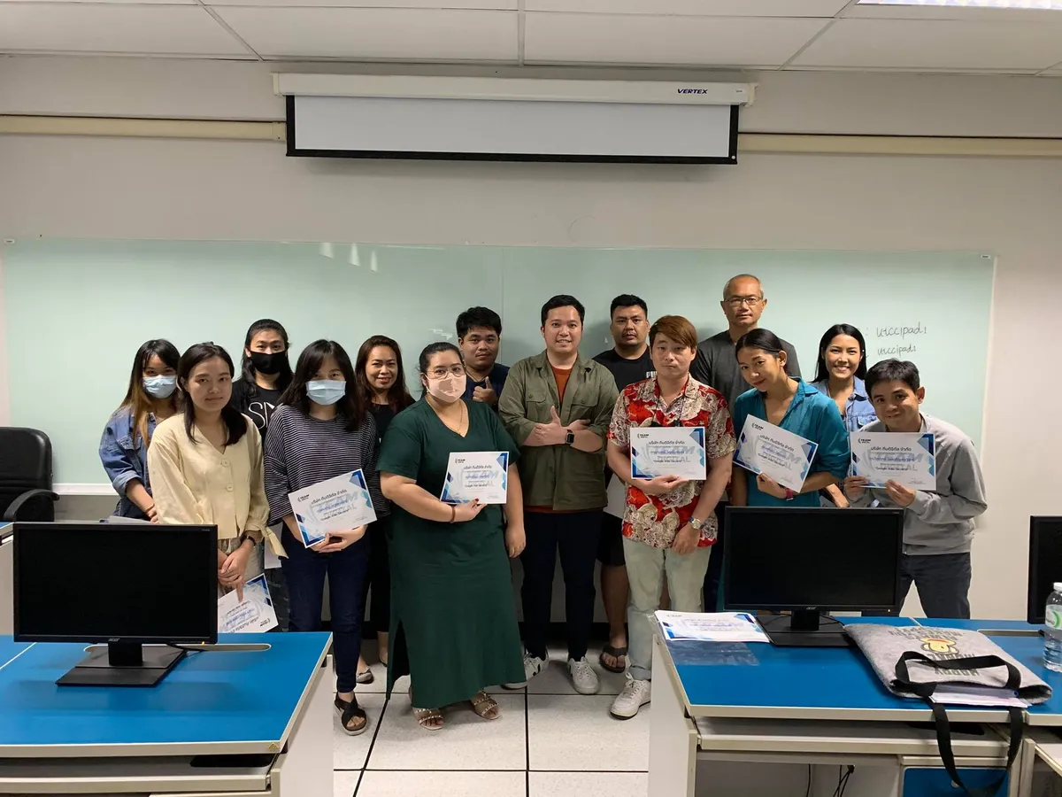 ภาพบรรยากาศอบรมคอร์ส Google Ads Secrets รุ่น 12