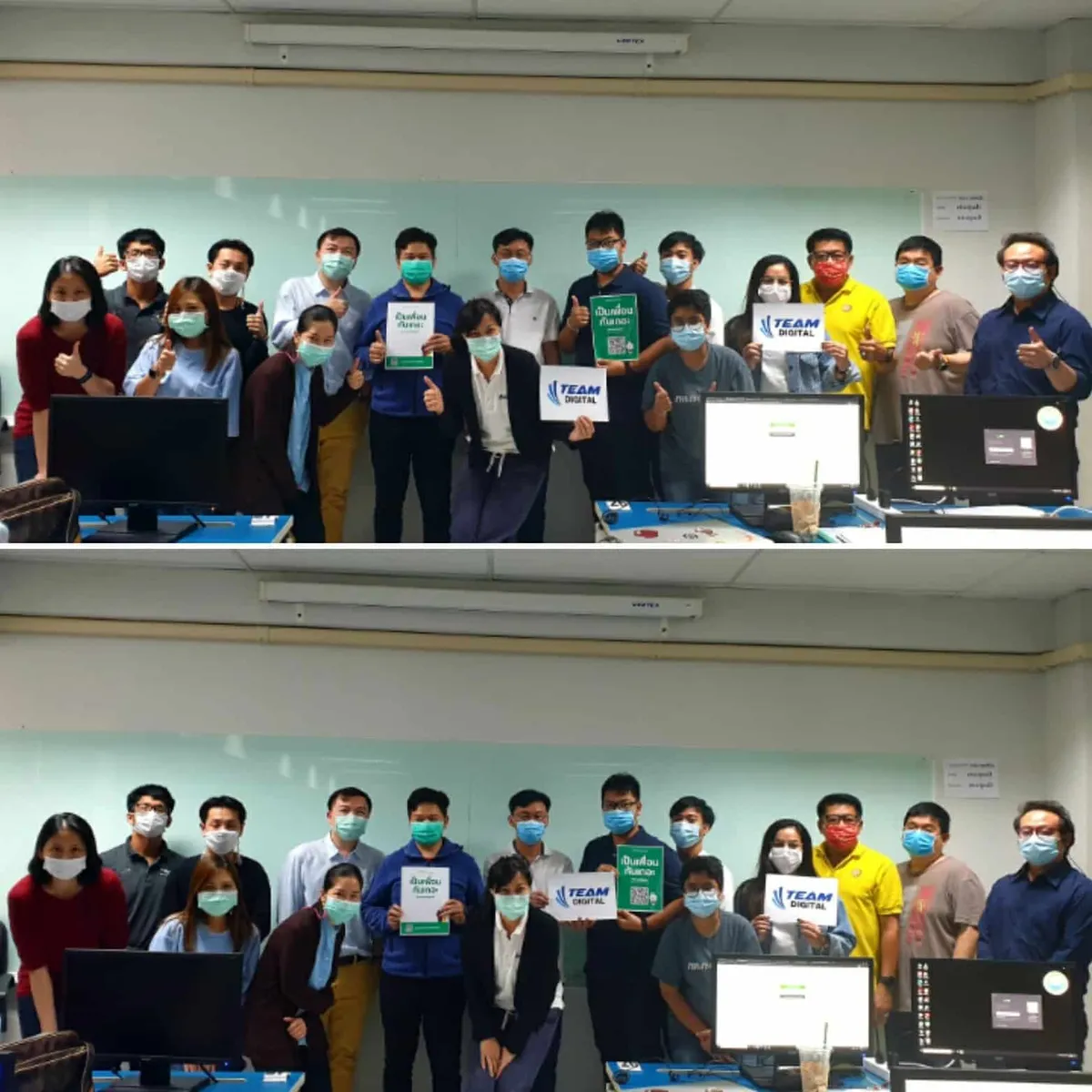 ภาพบรรยากาศอบรมคอร์ส LINE OA รุ่น 28