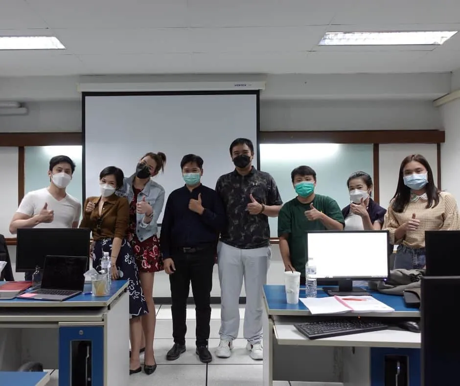 ภาพบรรยากาศอบรมคอร์ส LINE Official Account รุ่น 35