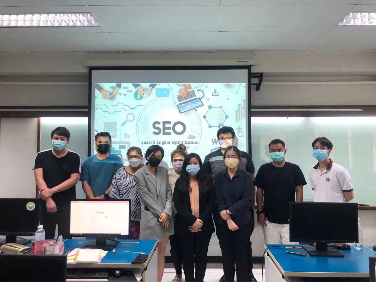 ภาพบรรยากาศอบรมคอร์ส SEO รุ่น 37