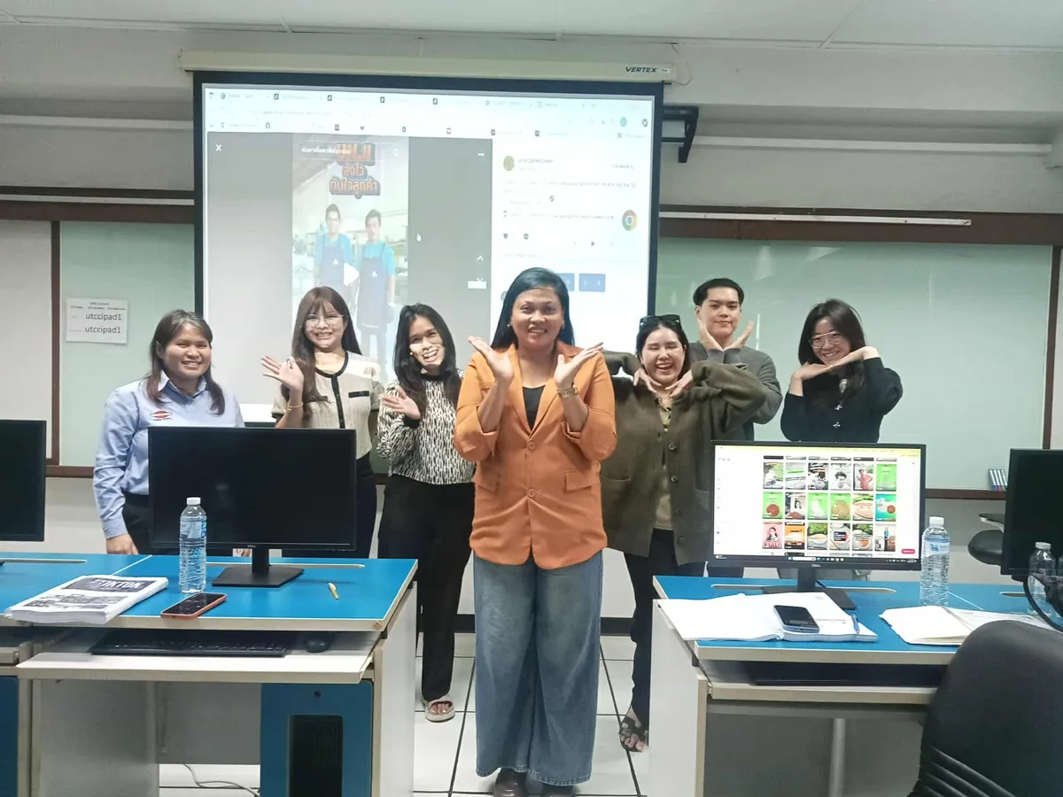 ภาพบรรยากาศอบรมคอร์ส TikTok Marketing & Advertising รุ่น 29