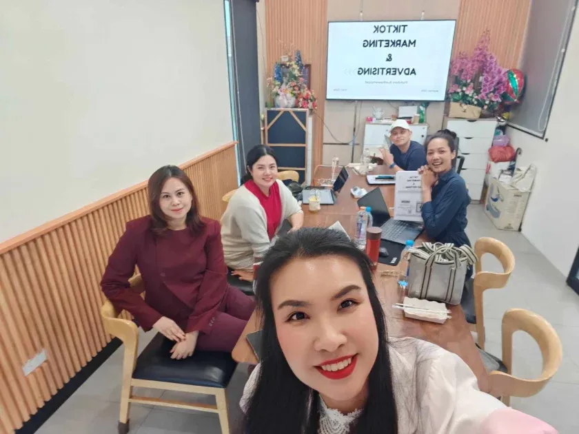 ภาพบรรยากาศอบรมคอร์ส TikTok Marketing & Advertising รุ่น 33