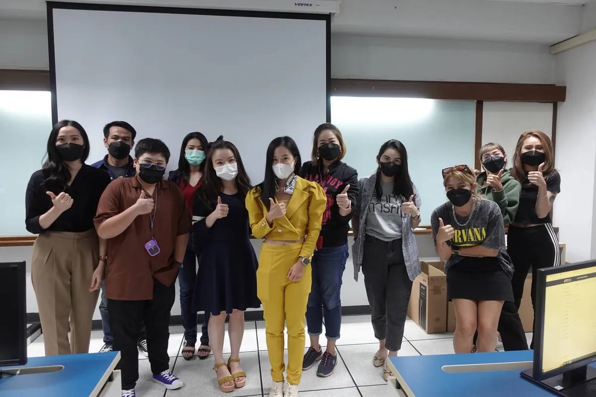 ภาพบรรยากาศอบรมคอร์ส TikTok Marketing and Advertising รุ่น 4