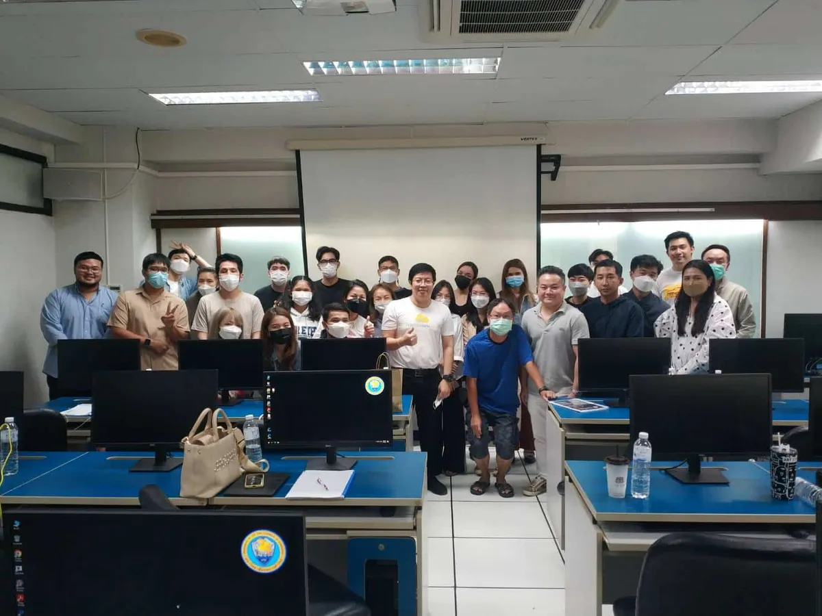 ภาพบรรยากาศอบรมคอร์ส TikTok Marketing & Advertising รุ่น 7